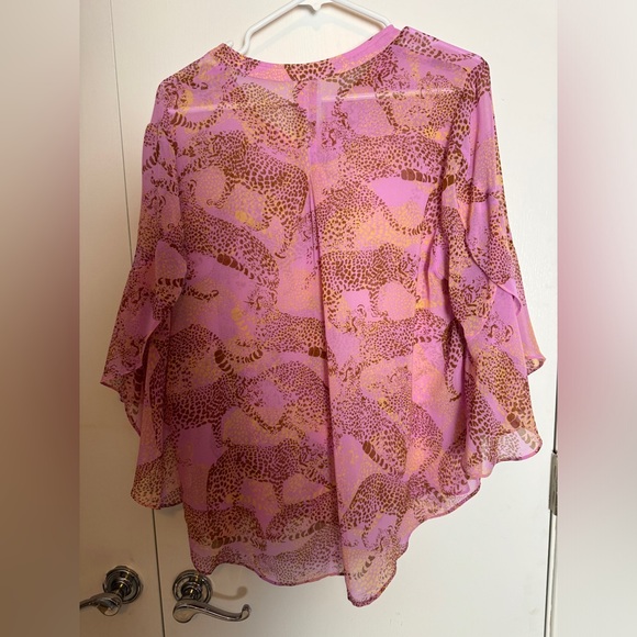 Cabi Minx Leopard Blouse, large - Picture 8 of 8